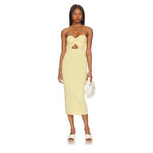 SNDYS Maia Dress NWT in Lemon Yellow SIZE M